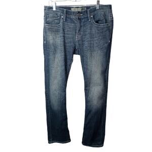 BKE Buckle Carter Straight Jeans Size 33R Medium WashSize 33R